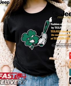 Clayton Clovers Angry Clover Black Cotton T Shirt