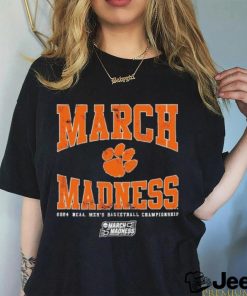 Clemson Men’s Basketball March Madness feet dog shirt