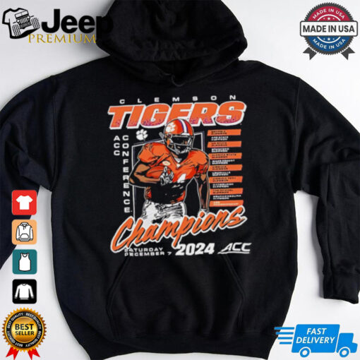Clemson Tigers 2024 ACC Conference Champions shirt