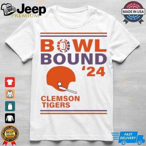 Clemson Tigers 2024 Bowl Bound Helmet Shirt