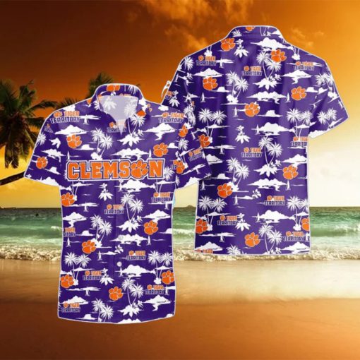 Clemson Tigers Hawaiian Shirt Trending Summer Aloha Shirt For Fan