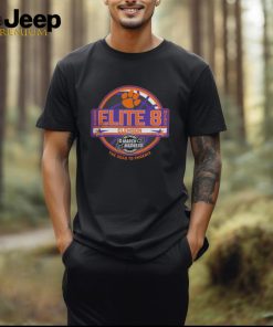 Clemson Tigers Men’s Basketball 2024 Elite 8 T Shirt