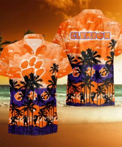 Clemson Tigers Summer Tropical Hawaiian Shirt