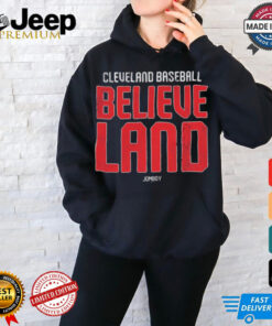 Cleveland Baseball Believeland Land t shirt