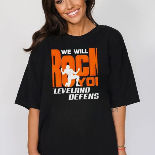 Cleveland Browns Defense We Will Rock You Football Shirt