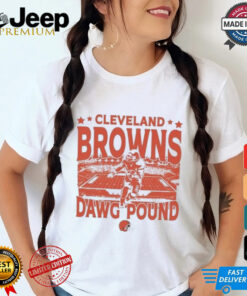 Cleveland Browns Gameday Dawg Pound Vintage Stadium Shirt