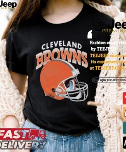 Cleveland Browns Gradient Helmet T shirt