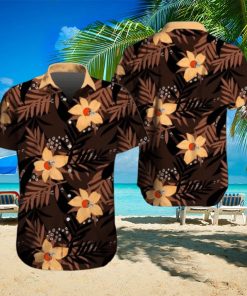 Cleveland Browns Hawaiian Tracksuit Floral Outfits Button Shirt Beach Shorts