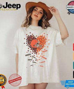 Cleveland Browns Heart Shirt