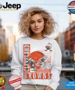 Cleveland Browns Helmet Dash T Shirt