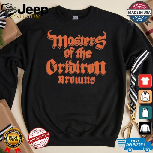 Cleveland Browns Masters Of The Gridiron Shirt