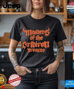 Cleveland Browns Masters Of The Gridiron T Shirts