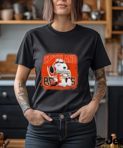 Cleveland Browns Mix Snoopy T Shirt