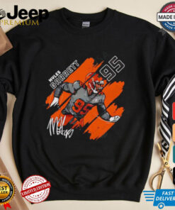 Cleveland Browns Myles Garrett 95 running signature shirt