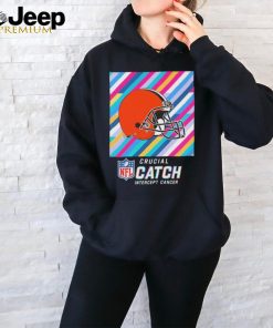 Cleveland Browns NFL Crucial Catch Intercept Cancer 2024 shirt