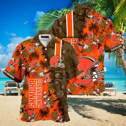 Cleveland Browns NFL Hawaiian Shirt, beach shorts