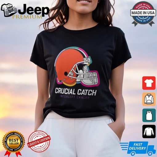 Cleveland Browns Nike Black 2024 NFL Crucial Catch T Shirt