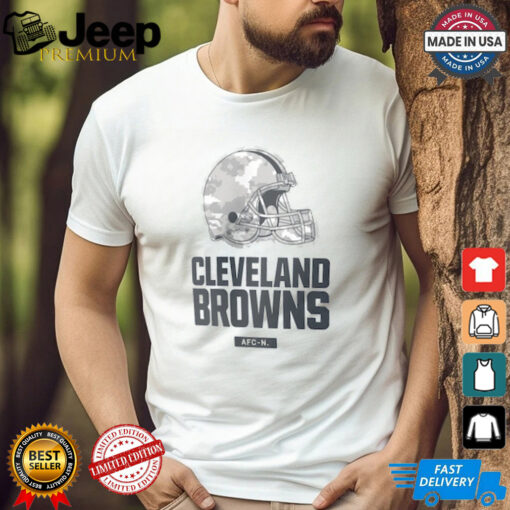 Cleveland Browns Nike White 2024 Salute To Service Legend Performance T Shirt