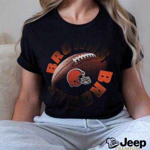 Cleveland Browns Spiral Heavyweight T Shirt