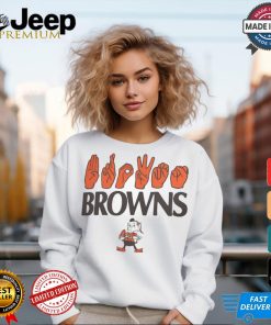 Cleveland Browns The NFL ASL Collection by Love Sign American Sign Language T Shirt