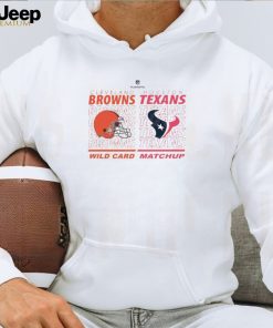 Cleveland Browns Vs Houston Texans Nfl Playoffs 2024 Wild Card Matchup T shirt