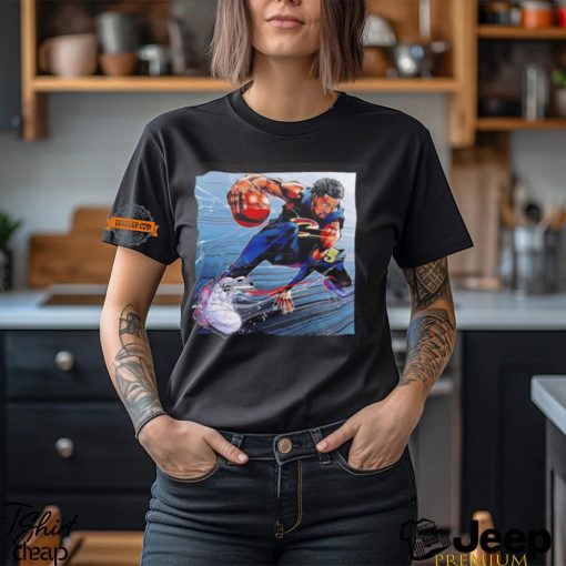 Cleveland Cavaliers Spiderman Donovan Mitchell art shirt