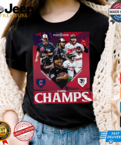 Cleveland Guardians 2024 Second American League Central Champions Shirt