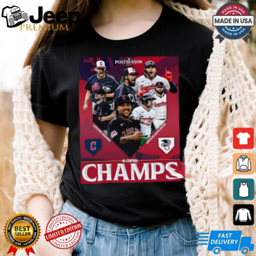 Cleveland Guardians 2024 Second American League Central Champions Shirt