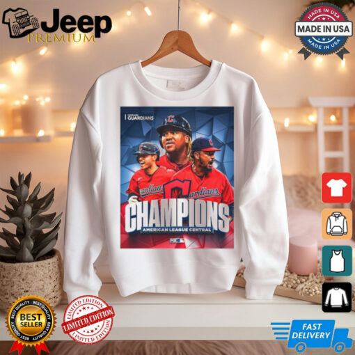 Cleveland Guardians Champions Have Won The American League Central Poster t shirt