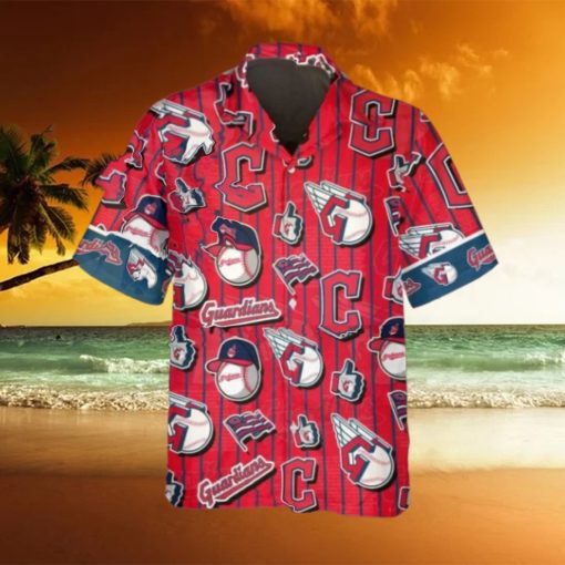 Cleveland Guardians Hawaiian Shirt, MLB Hawaiian Shirt Gift For Fans