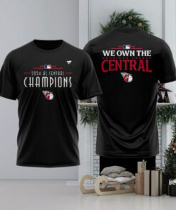 Cleveland Guardians TShirt, Cleveland Guardians American League Central Champs Limited Edition Black