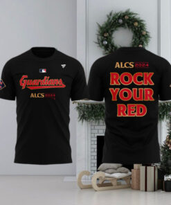 Cleveland Guardians TShirt, Limited American League Championship Series Black Tshirt 2024