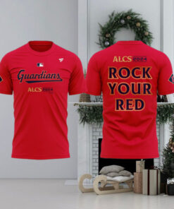 Cleveland Guardians TShirt, Limited American League Championship Series Red Tshirt 2024