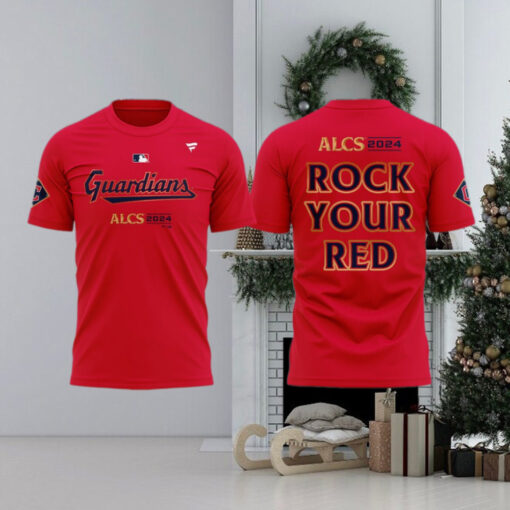 Cleveland Guardians TShirt, Limited American League Championship Series Red Tshirt 2024