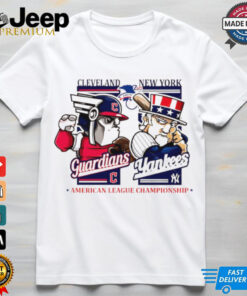 Cleveland Guardians vs New York Yankees ALCS 2024 mascot shirt