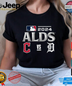 Cleveland Guardians vs. Tigers 2024 ALDS Matchup Set Logo T Shirt