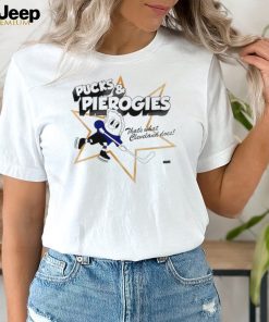 Cleveland Monsters pucks and pierogies that what Cleveland does shirt