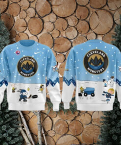 Cleveland Monsters x Peanuts & Snoopy Limited Edition Sweater