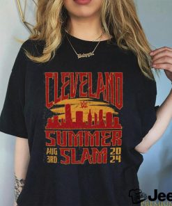 Cleveland SummerSlam 2024 sportiqe sunset shirt