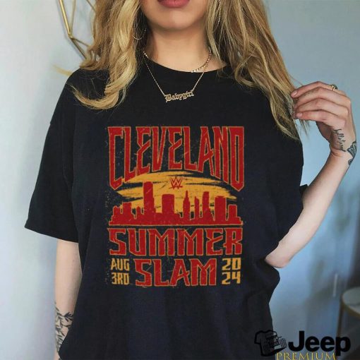 Cleveland SummerSlam 2024 sportiqe sunset shirt