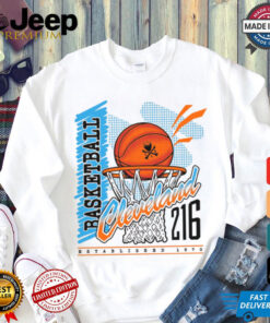 Cleveland Throwback Basketball T Shirt