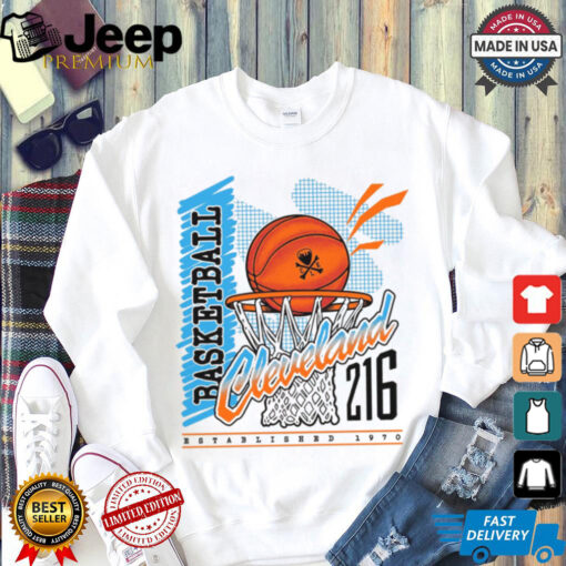 Cleveland Throwback Basketball T Shirt