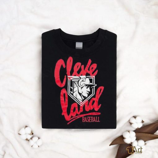 Cleveland baseball graphic shirt