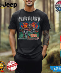 Cleveland respesct 4 life brown shirt