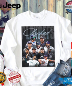 Clinched Playoffs 2024 Columbus Clippers MLB Players Poster t shirt