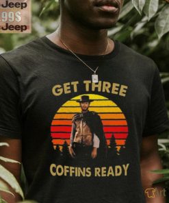 Clint eastwood get three coffins ready 2 vintage shirt