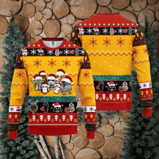 Clone Trooper Darth Vader Ugly Christmas Sweater Anakin Skywalker Stormtrooper Chirstmas Sweater