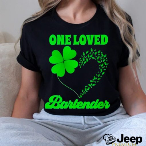 Clove heart one loved bartender shirt