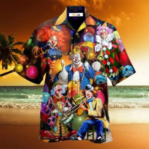 Clown Happiness Hawaiian Shirt