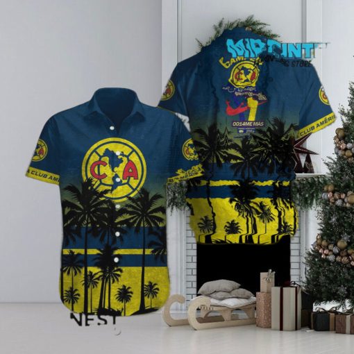 Club America Soccer Team Champions Hawaiian Shirt